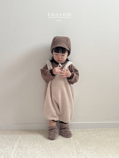 lala land12｜(60cm-83cm) 2色刷毛吊帶褲6