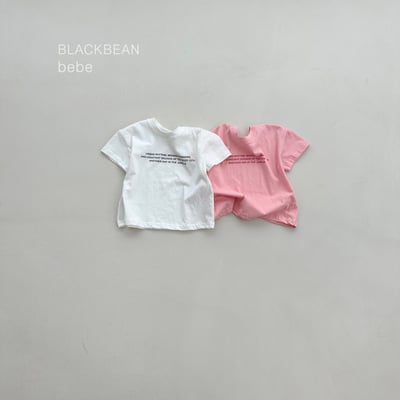 BEAN25｜(65-120cm MOM) 都市節奏字母上衣1