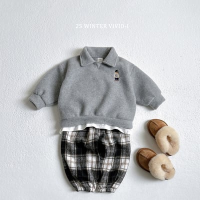 vivid92｜(78cm-125cm) 磨毛小熊休閒套裝9