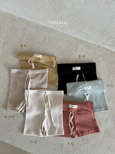 thelala12｜ (70-115) 五分素面緊身褲9