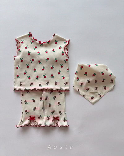 AOSTA47｜(6m-5y) 4款羅紋木耳邊無袖上衣14