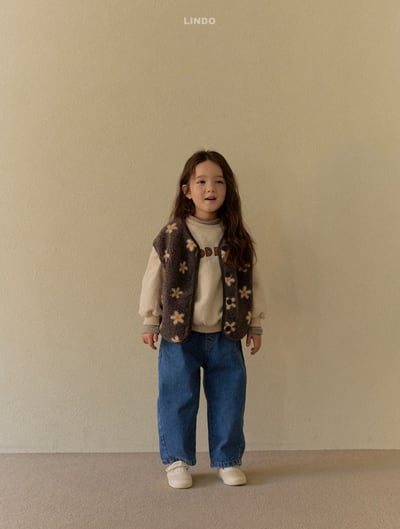 Lindo36｜(80cm-125cm) 經典直筒牛仔褲13