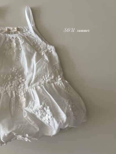 SO.U20｜(6m-4y) 繡花氣球洋裝3