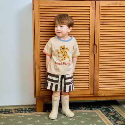 1st blue31｜(~93-118cm) 動物派對上衣7