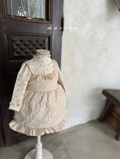 Marron 12｜(1y-6y) 法式蝴蝶結捲邊上衣8