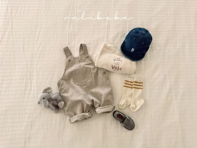 Valubebe80｜(65-80) 吊帶包屁扣長褲7