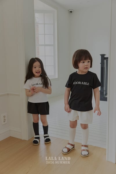 lala land60｜(75-120cm) 2色英字印花上衣4