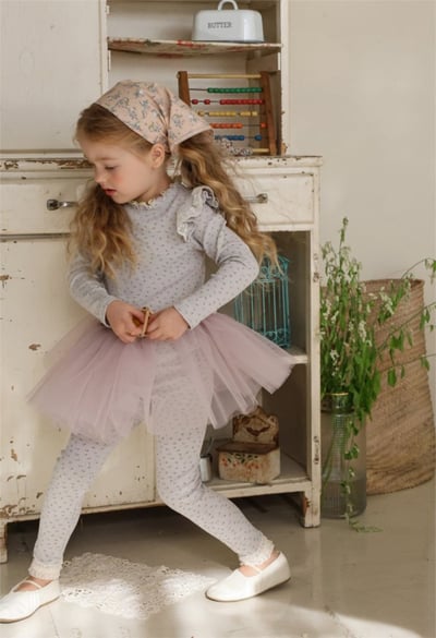 FLO01｜(free) 9色法式鄉村頭巾圍巾7