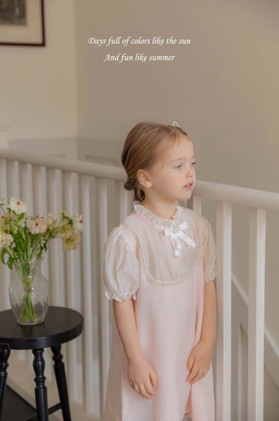 M-KIDS14｜(65-115cm) 雪紡小香風洋裝17