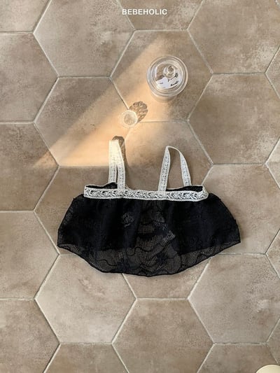 Bebe holic51｜(Free) 蝴蝶結蕾絲背心15