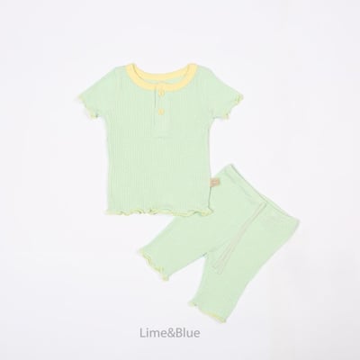 LIME&BLUE10｜(80-118cm)  馬卡龍居家服16
