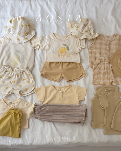 AOSTA02｜(6m-5y) 3色格子短褲4