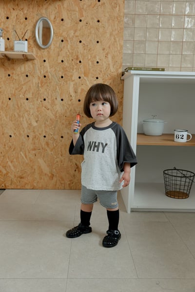 onu09｜(70cm-115cm) 英字印花七分袖上衣8