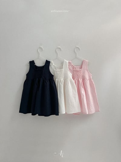 Atomeme14｜(70-110) 抓皺簡約洋裝3