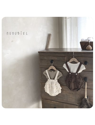 NUNU BIEL21｜(65-115cm) 木耳邊短褲10