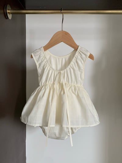 JE50｜(66-100cm) 無印花邊包屁衣/套裝25