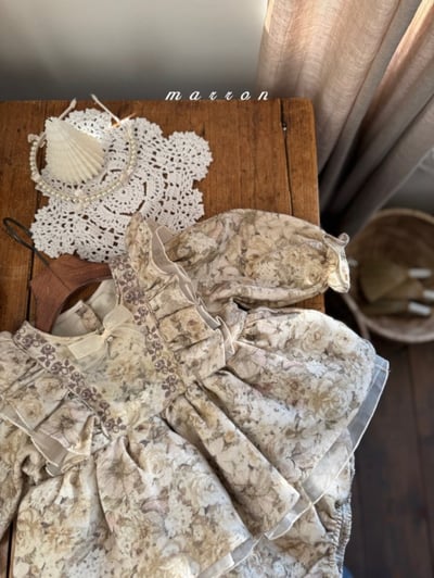 Marron 72｜(free) 雙層蝴蝶紗別針8