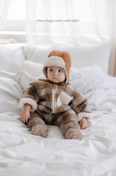 M-KIDS16｜(55-85cm) 3色保暖刷毛腳套10