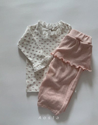 AOSTA29｜(6m-5y) 捲邊裙襬長褲18