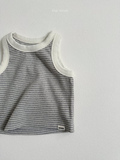 MiniRobe26｜(70-110) 撞色條紋背心10