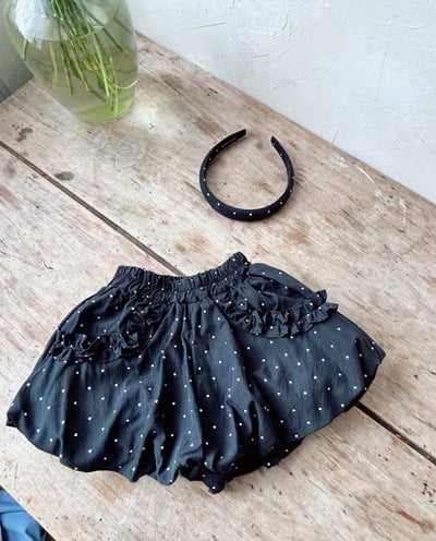 Azalea02｜(85-125cm) 荷葉邊南瓜褲7