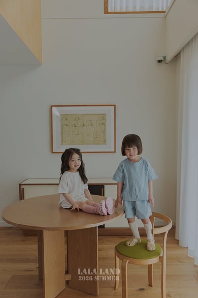 lala land61｜(75-120cm) 2色縫線棉質短褲7