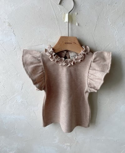 Azalea19｜(85-118cm) 蝴蝶袖花邊衣5