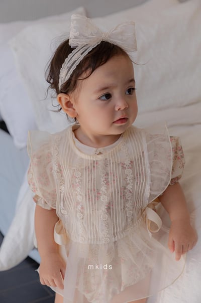 M-KIDS48｜(65-80cm) 蕾絲髮帶5