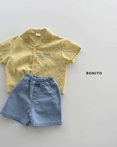 Bonito27｜(75cm-125cm) 2色格紋網狀襯衫上衣11