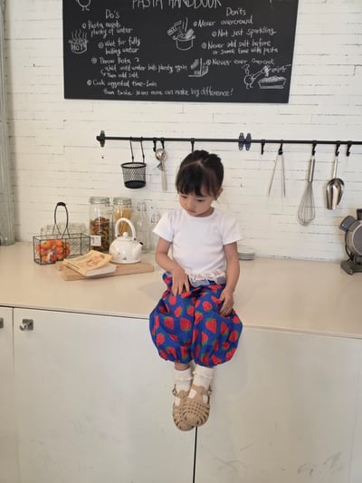 Color08｜(75-115cm) 蕾絲荷葉下擺上衣14