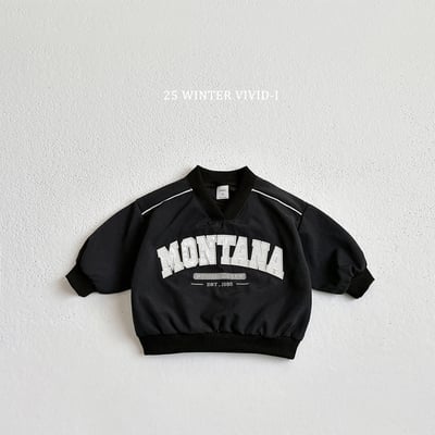 vivid64｜(78cm-125cm) V領運動風縮口袖上衣7