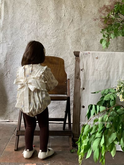 JE461｜(66-120cm) 花園荷葉背心包屁衣/洋裝25