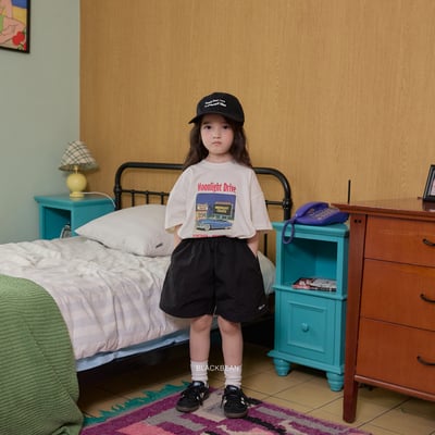 BEAN28｜(84-120cm) 口袋字母休閒褲8