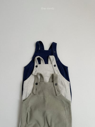 Mi07｜(70-100)    工業風絨毛吊帶褲3