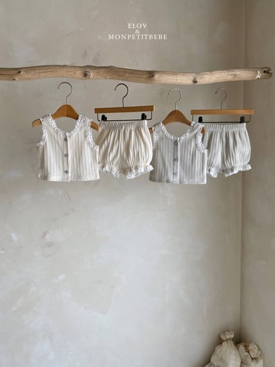 Mon petit15｜(73-118cm) 蕾絲花邊套裝11