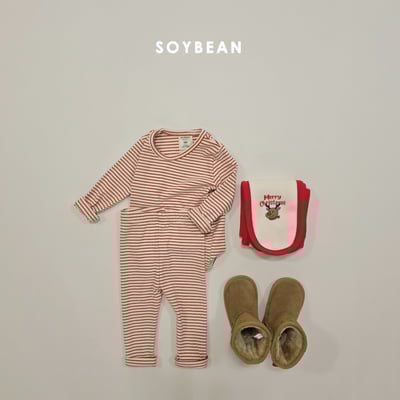 Soybean43｜(75cm-118cm) 條紋家居套裝6