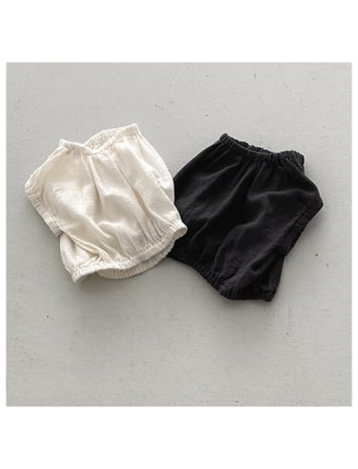 NUNU BIEL05｜(65-115cm) 鬆緊素色上衣3