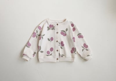 FLO19｜(75-140) 3色印花開襟外套21