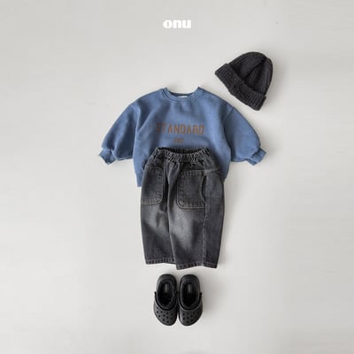 onu 38｜(70cm-115cm) 簡約英字休閒上衣12