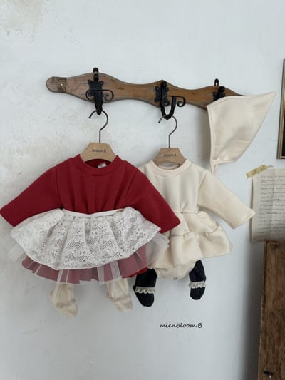 Bloom.b43｜(0m-24m/85cm-125cm) 蕾絲薄紗澎澎裙15