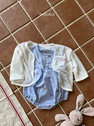 thelala21｜ (70-115) logo開襟薄外套5