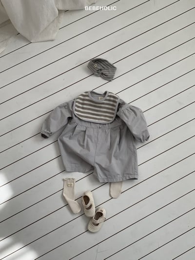 Bebe holic54｜(6m-18m) 日系簡約連身包屁褲8