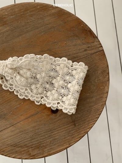 Bebe holic11｜(3m-18m) 蕾絲髮帶2