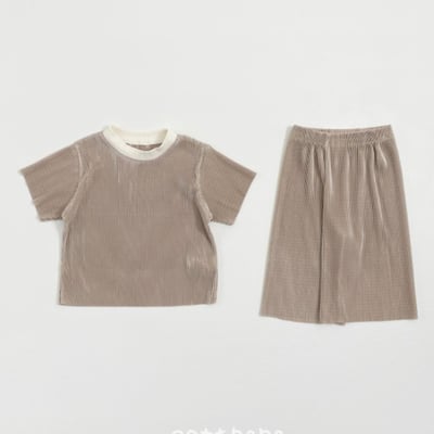 Oottbebe06｜(0m-12m  1y-7y  MOM)  芭比百摺親子套裝9