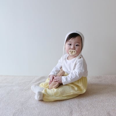 LEMONADE10｜(55cm-85cm) 2色側開扣素面上衣9