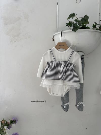 Bloom.b36｜(0m-18m) 蝴蝶緞帶褲襪3