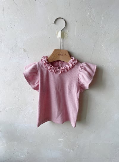 Azalea19｜(85-118cm) 蝴蝶袖花邊衣4