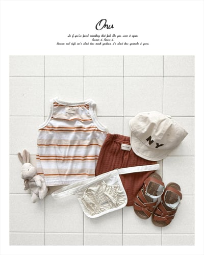 onu08｜(70cm-115cm) 緹花麻花捲短褲14