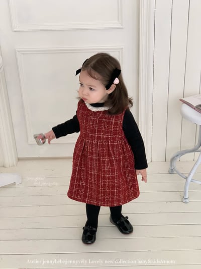 JE 659｜(73-110cm)  緹花蕾絲上衣4