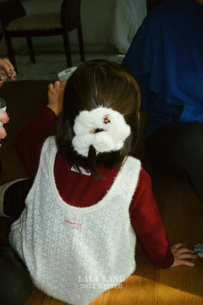 lala land55｜(free) 2色絨毛髮圈5